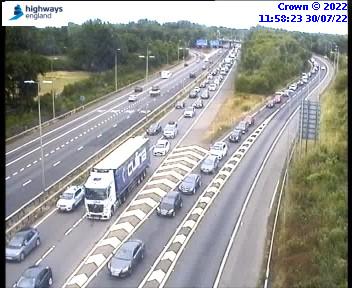 M42 closure junctions shut Birmingham traffic diversion