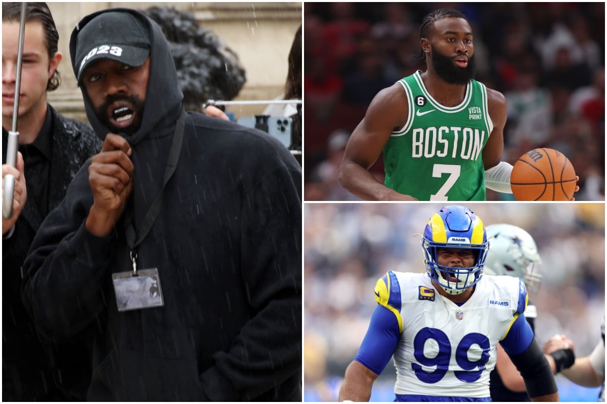 NFL's Donald, NBA's Brown end their deals with Ye's agency - West