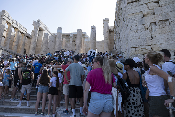 Greece heatwave UNESCO listed sites including Acropolis closed