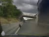 Lorry driver smashes into broken-down horsebox killing horse captured in dramatic dashcam footage