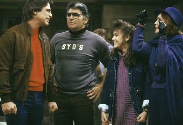 Richard Foronjy (second from left) in "Raging Housekeeper" that was aired on February 10, 1987.