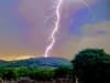 Lightning strike captured during storm as Met Office predict bank holiday weather forecast