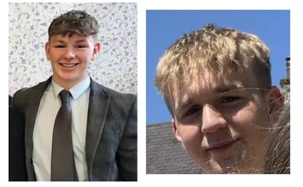 Dafydd Hûw Craven-Jones, 18, and Morgan Jones, 17, were killed in a crash in Penkridge, Staffordshire. (Credit: Staffordshire Police)