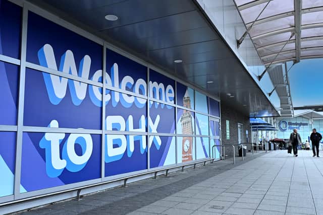 Birmingham Airport has issued updated guidance to all passengers amid confusion surrounding 100ml liquid rules after new security scanners installed. (Photo: Birmingham Airport)