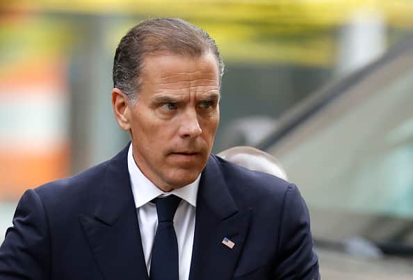 Hunter Biden, son of U.S. President Joe Biden, has been convicted in all felony gun charges (Photo by Kevin Dietsch/Getty Images)